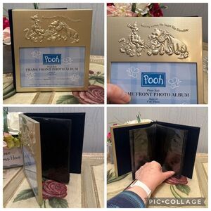 Vintage 1999 Disney POOH Frame Front Photo ALBUM Winnie the Pooh